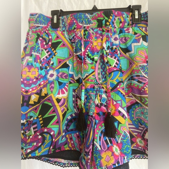 Johnny Was Johnny Was Demarne Pull-On Short in Blue Size XL NEW - Picture 11 of 16